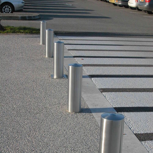 駐車防止用ボラード - CITY - FRANCE INOX INDUSTRIE - 取り外し可能 / 格納式 / ステンレス製