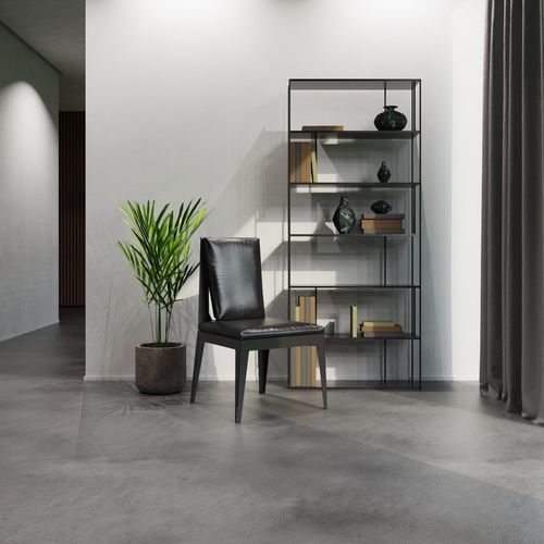 現代風ダイニングルーム用チェア - WEST COAST - ALTEK ITALIA DESIGN - 屋内用 / アルミニウム / 革製