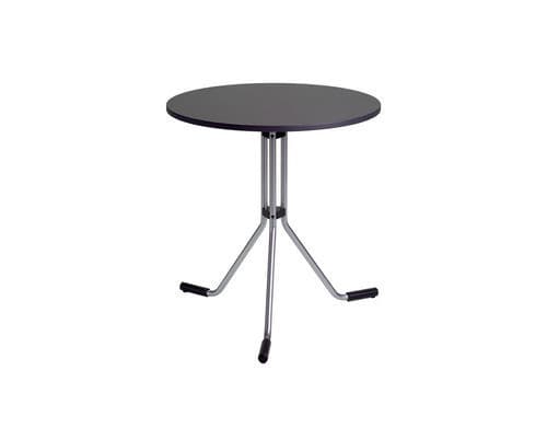 現代風ダイニングテーブル - VERTIGO LV32 - ALTEK ITALIA DESIGN - MDF / 金属脚 / 円形