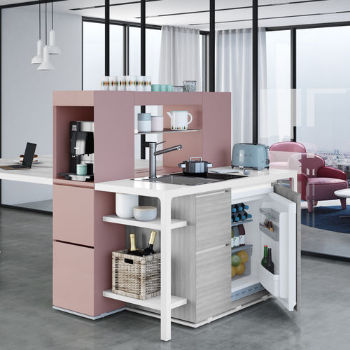 商業用コーヒーメーカー用家具 - ISOLA SNACK - ESTEL