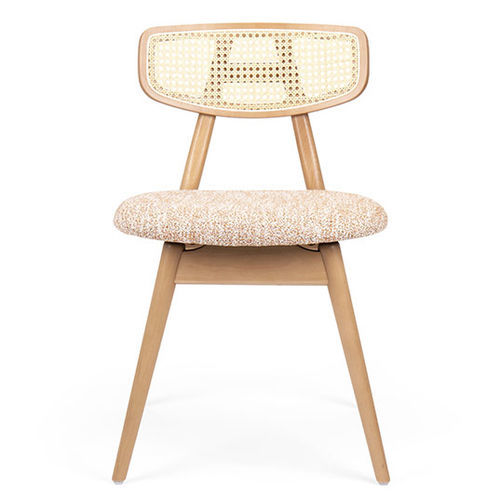 オリジナルデザインチェア - MALIN WICKER - Fenabel- The heart of seating - 屋内用 / 布製 / 木製