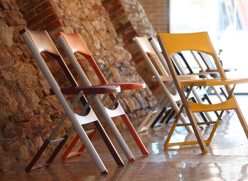 現代風チェア - COMPACT - Gaber - ポリマー / 折りたたみ式 / 家庭用