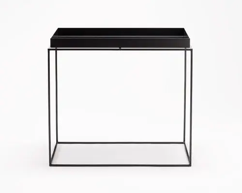 現代風ローテーブル - TRAY - Hay a/s - 金属製 / 長方形 / 家庭用