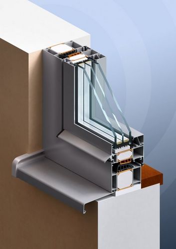 アルミニウム窓用形材 - TERMO 85 S PLUS - FEAL Croatia Ltd. - 断熱層