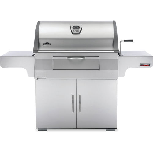 石炭バーベキューコンロ - PRO605CSS - Napoleon Gourmet Grills - 独立型 / ステンレススチール製 / 収納付き