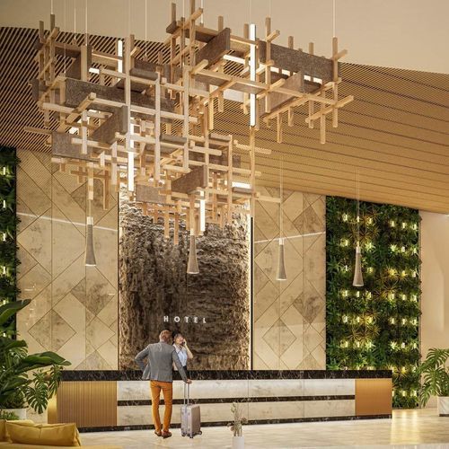 オーク材音響バッフルボード - LITTLE NEST - LAUDESCHER - マツ製 / ブナ材製 / ダグラス