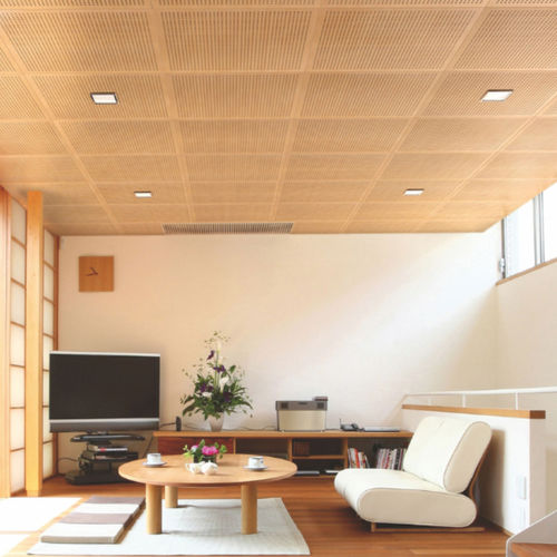 壁取り付け式吸音パネル - MI - Ideatec Advanced Acoustic Solutions - 天井用 / 仮天井用 / 木製