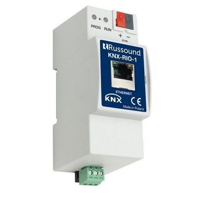 ゲートウェイインターフェイス モジュール - KNX-RIO-1 - Russound - DINレール / KNX / IP