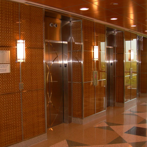 シート式ガラスパネル - SUMIGLASS - ARCH Aluminum & Glass Co., Inc. - 半透明 / プリント柄 / 屋内用