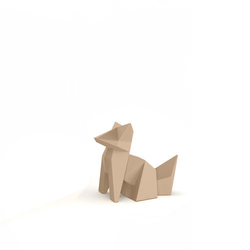 PE ポリエチレン製彫刻 - ORIGAMI KOKITSUNE - VONDOM - 樹脂 / 屋外用 / 装飾