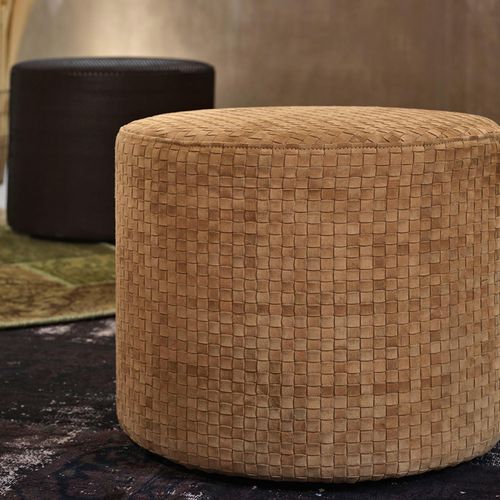 天然室内装飾用革 - BASKETWEAVE : A-1426 - NATURTEX - 無地