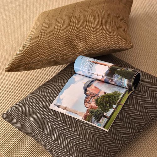 張り地 - HERRINGBONE : A-750 - NATURTEX - 壁面 / 縞模様 / コットン