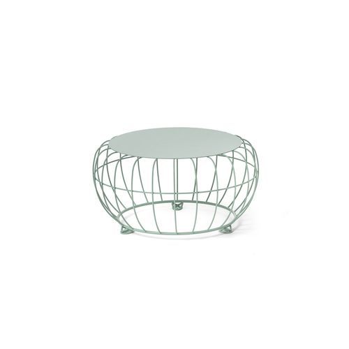 現代風ローテーブル - Basket - NOLA INDUSTRIER - 粉体塗装スチール製 / 金属ワイヤー製 / パウダーコーティングスチール脚