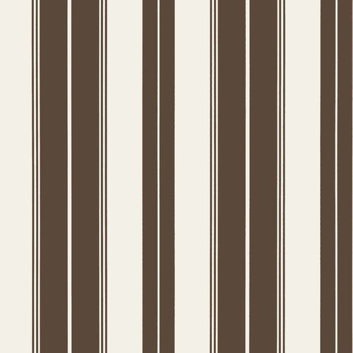 現代風壁紙 - NORFOLK STRIPE - Thibaut - 縞模様 / 緑 / 青