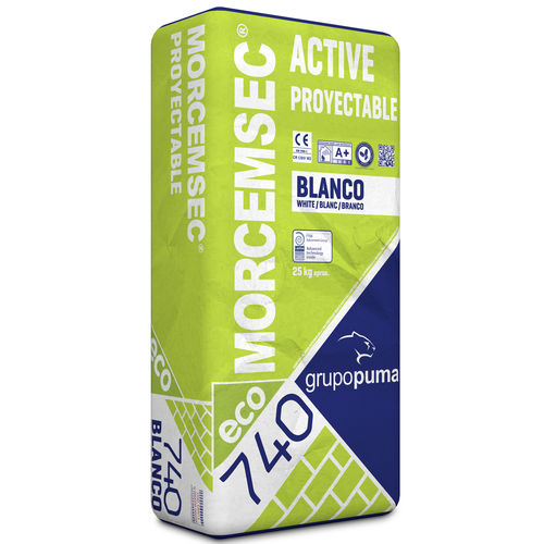 防水モルタル - MORCEMSEC® ACTIVE PROYECTABLE CR CSIV W2 - GRUPO PUMA