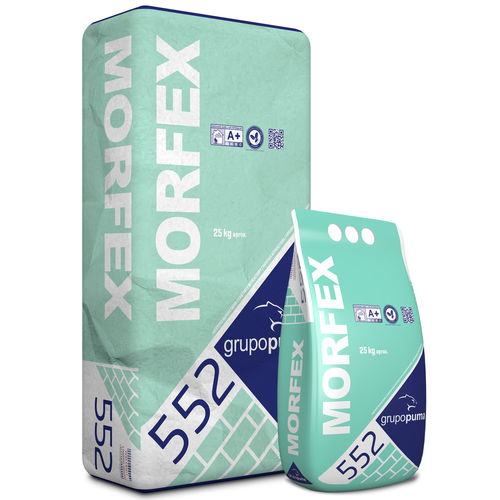 組み立て用モルタル - MORFEX - GRUPO PUMA - 石工事用 / セメント / 耐火性