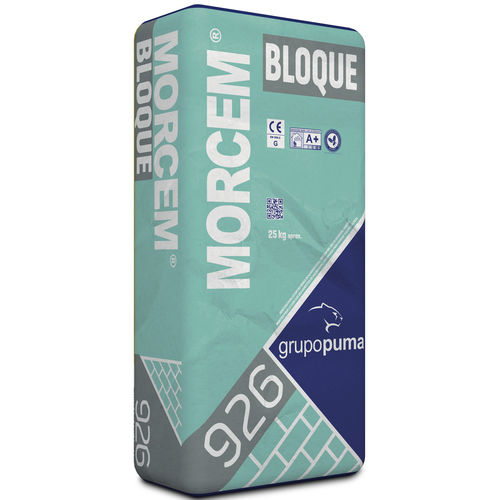 磨き用モルタル - MORCEM® BLOQUE G - GRUPO PUMA - 石工事用 / セメント