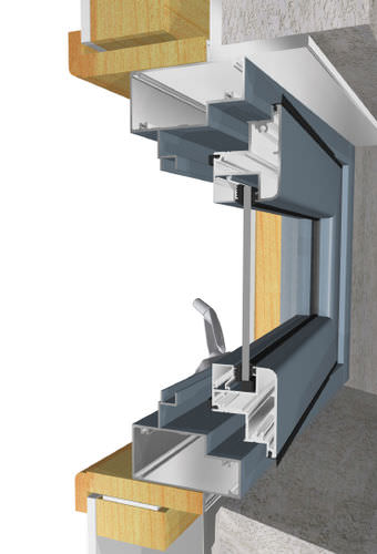 アルミニウム窓 - HEAVY DUTY SUMMIT - Wintec Aluminium Windows & Doors Australia Pty Ltd - 開き / 2層ガラス / 防音