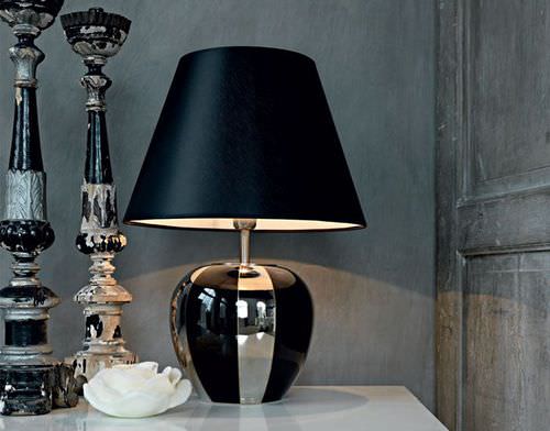 卓上ランプ - GALILEO - Le Porcellane - コットン / 磁器製 / PVC