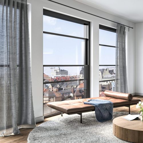 木製窓 - Svalson - ガラス製 / アルミニウム / スライド式 