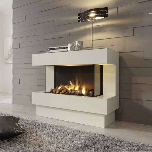 電気暖炉 - CONCEPT 4 EL - Kamin-Design GmbH & Co KG Ingolstadt - 組み込み型 / 3面タイプ / 密閉