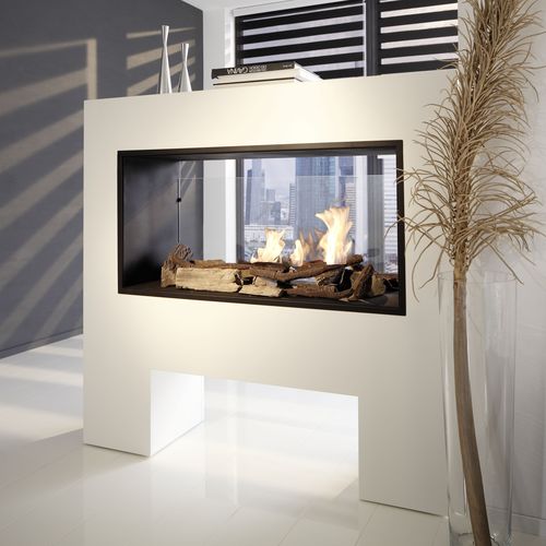 バイオエタノール暖炉 - ASPECT SPLAN 13 BE - Kamin-Design GmbH & Co KG Ingolstadt - 組み込み型 / 両面 / 開放