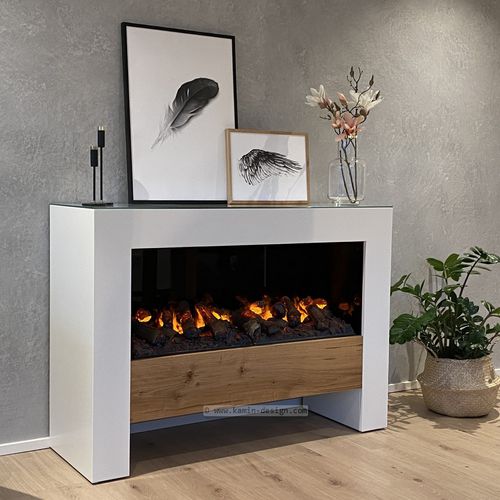 電気暖炉 - LONDON BRIDGE XL 135 ELEKTROKAMIN - Kamin-Design GmbH & Co KG Ingolstadt - 独立型 / ダクトなし / 単一面