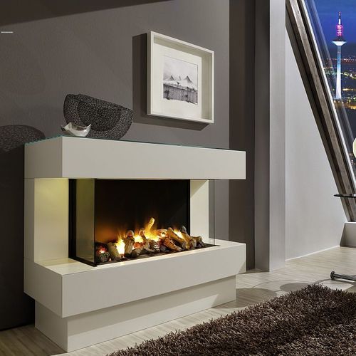 電動式挿入式暖炉 - CONCEPT 4 EL - Kamin-Design GmbH & Co KG Ingolstadt - 遠隔操作式 / 火炎効果