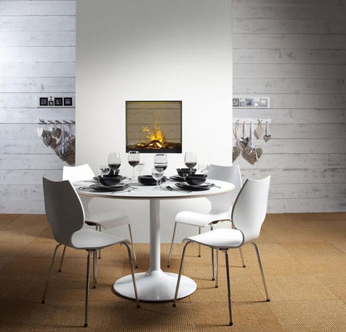 電気ストーブ - ALBANY - Kamin-Design GmbH & Co KG Ingolstadt - 現代風 / 金属製