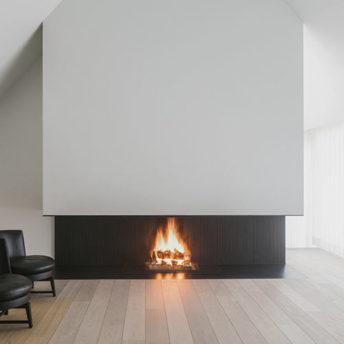 薪暖炉 - UNIVERSAL 3 - Metalfire Architectural fireplaces - 組み込み式 / 3面タイプ / 開放