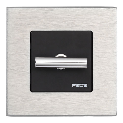 ロ－タリースイッチ - SOHO  - FEDE Switch & Light - 埋め込み式 / 金属製 / 現代風