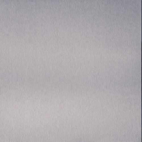 無地装飾ラミネート材 - 546 ALU STAINLESS STEELTONE - HOMAPAL GmbH - ブラッシング仕上げ / HPL