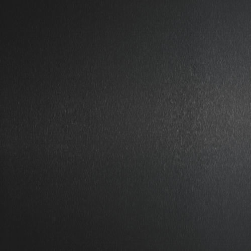 無地装飾ラミネート材 - 448 ALU BLACK - HOMAPAL GmbH - ブラッシング仕上げ / HPL / 黒