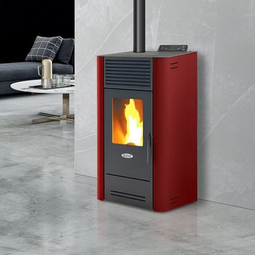ぺレットストーブ - BIO100A - FAIR srl - 0 - 5 kW / 5 kW...10 kW / 独立型
