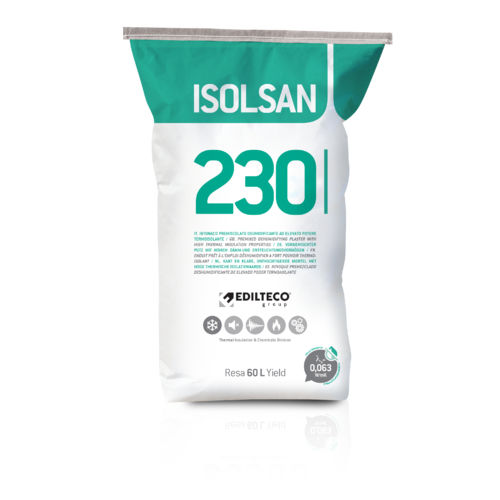 除湿塗料 - ISOLSAN 230 - EDILTECO Group - 遮熱 / 外壁 / 石膏