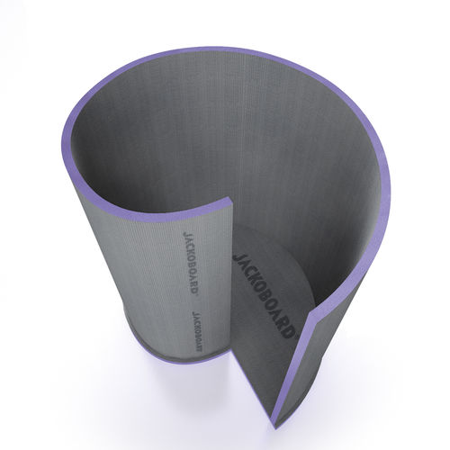 完全なシステムシャワー - JACKOBOARD® AQUA SPIRAL - Jackon Insulation - セラミック製 / 押出しポリスチレン製 / ヘリカル