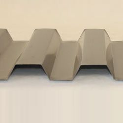 リブシ－トメタル - 4" BOX RIBS - Corrugated Metals, Inc. - 屋根用 / ファサード被覆材用