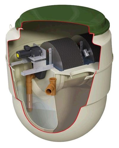 ウォーター小規模浄水施設 - BIODISC BA - BD  - Kingspan Environmental