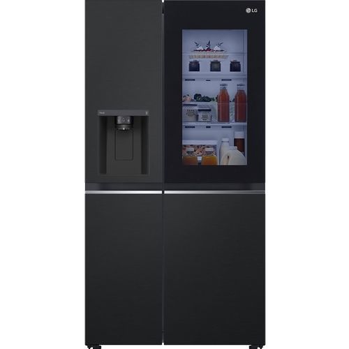 アメリカン冷凍冷蔵庫 - InstaView™ - LG Electronics - エアカーテン用 / 家庭用 / 自立型