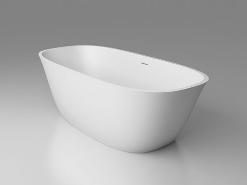 楕円形浴槽 - BETA ESSENTIAL V4 157x74 - HIDROBOX by absara - 置き型 / 個体表面 / 水流マッサージ付き