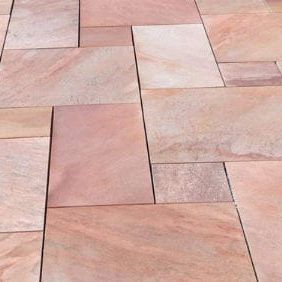 花崗岩製敷石 - BRASIL / ROSA PORRINO - CREA STONE - 珪岩 / 屋外用 / 屋内用