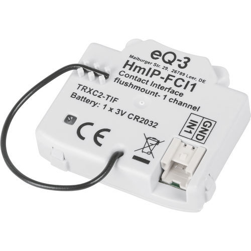 ホームオートメーションインターフェイス モジュール - HmIP-FCI1 - Homematic IP by eQ-3 - 押しボタン用 / 無線通信
