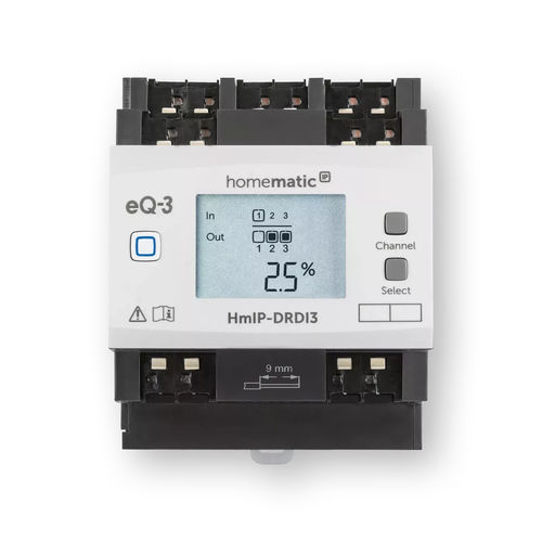 ホームオートメーション整流アクチュエータ - HmIP-DRDI3 - Homematic IP by eQ-3 - DINレール / 家庭用 / 業務用
