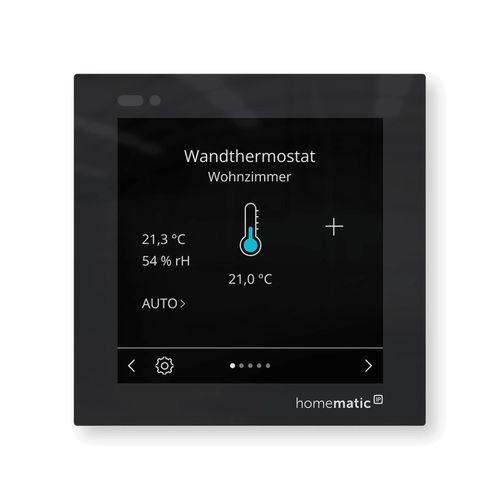 ホームオートメーション用タッチパネル - HMIP-WGD-PL - Homematic IP by eQ-3 - ビルディングオートメーションシステム / 組み込み型 / 屋内用