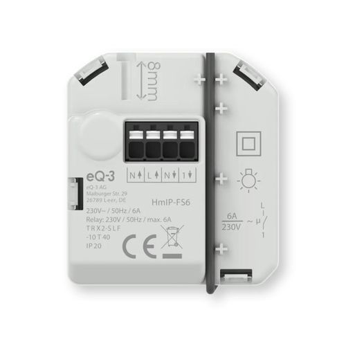 ホームオートメーション整流アクチュエータ - HMIP-FS6 - Homematic IP by eQ-3 - 埋め込み型 / 家庭用 / 屋内用