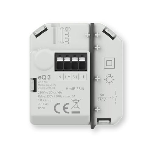 ホームオートメーション整流アクチュエータ - HMIP-FSI6 - Homematic IP by eQ-3 - 組み込み式 / 埋め込み型 / 家庭用