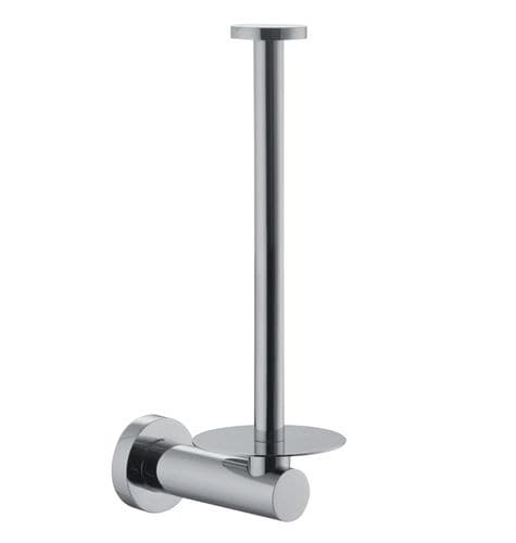 壁取り付け式トイレットロール紙保持具 - F6005/2 - Fima Carlo Frattini - クロムメッキ金属 / 業務用