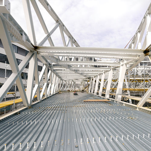 建築用複合パネル - HOLORIB® / SUPERHOLORIB® - MONTANA BAUSYSTEME - 天井用 / スチール製