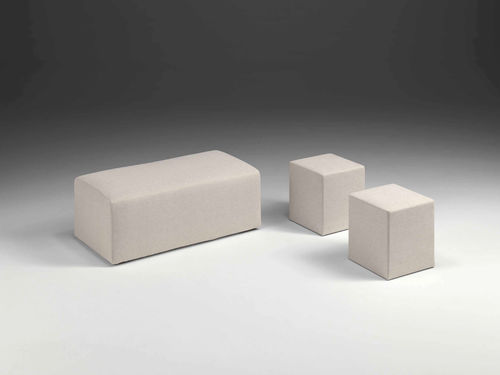 伝統的プーフ - CUBO - APULIA HOME DECOR - 布製 / 四角形