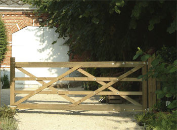 木製小門 - RANCHO - Collstrop Garden